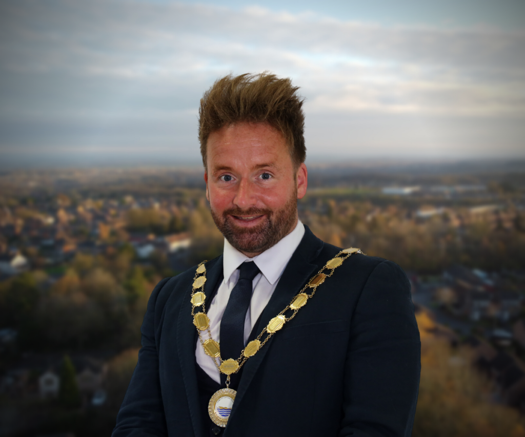Mayor of Great Dawley Town Council, Cllr Ian Preece