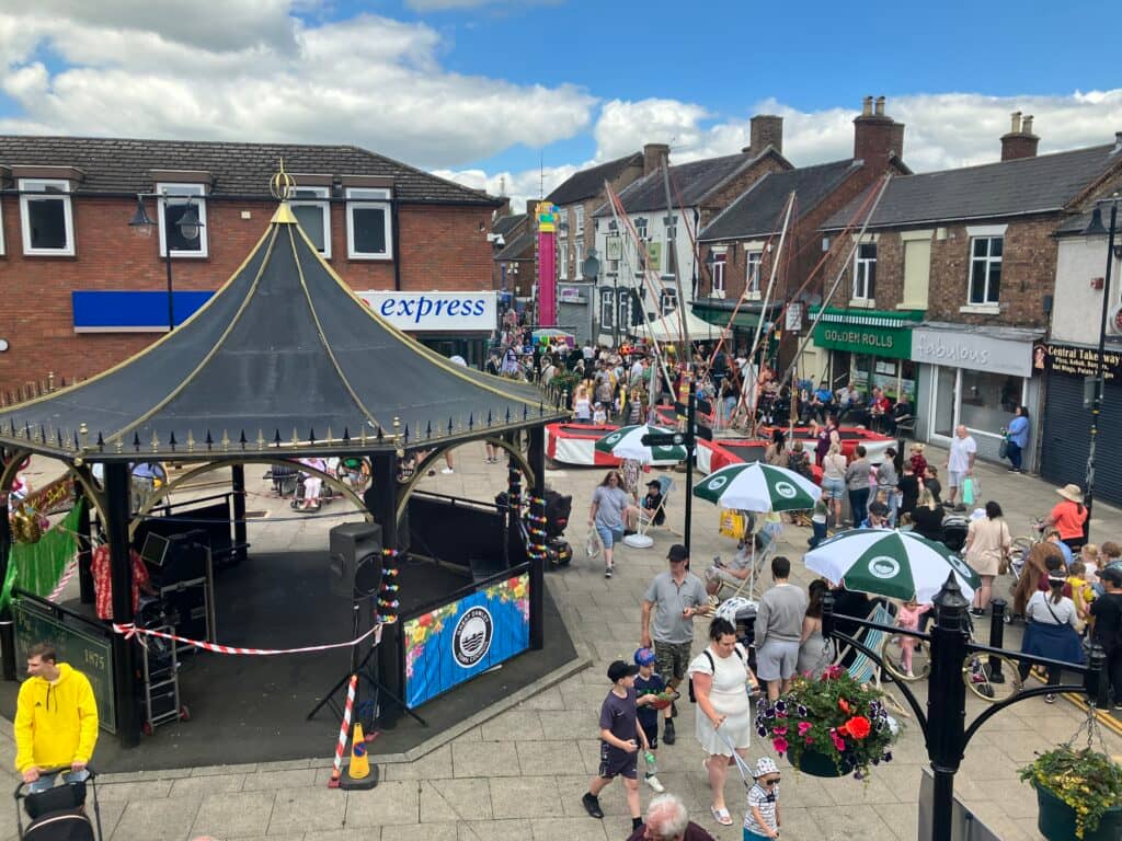 Dawley High Street during Dawley Day